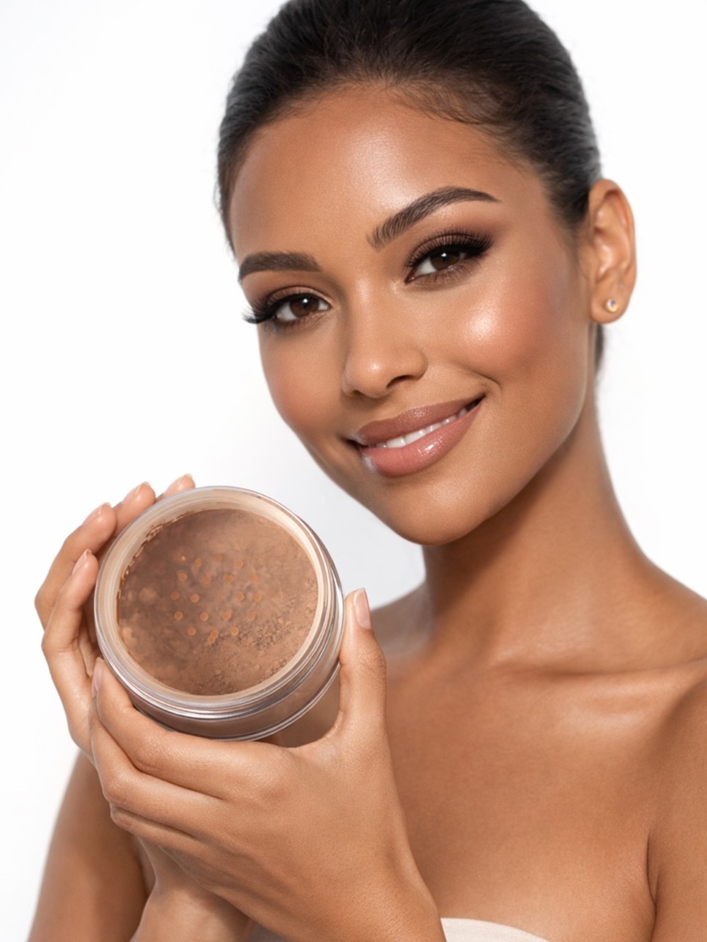 Loose Face Setting Powder - Warm Brown